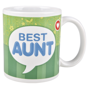 Aunt Mug  
0%           10%            20% $4.50              $5.00                $5.50